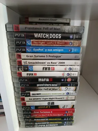 5x20€ Juegos PS3 PlayStation 3