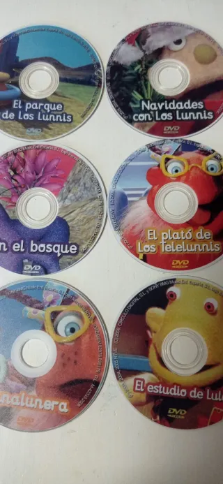Colección 12 DVD Los Lunnis