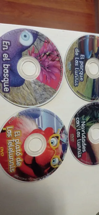 Colección 12 DVD Los Lunnis