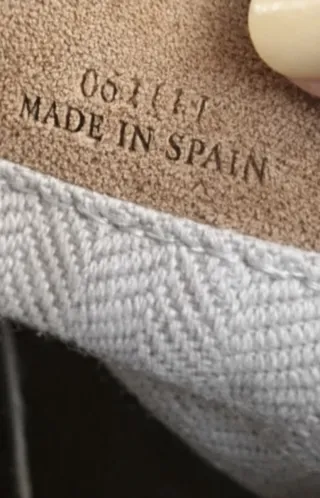 Bolso Puzzle beige & gris trenzado