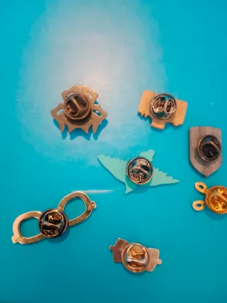 Colección de pins costura modista