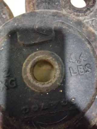 Discos de pesas 24 kg