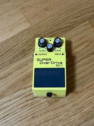 Pedale overdrive Boss SD-1 per chitarra