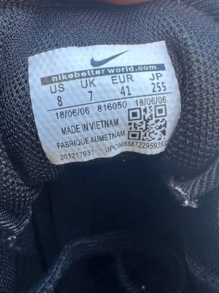 Nike Air Force 1 originales negras