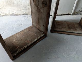 TRES CAJONES de MADERA ANTIGUOS - MADRID