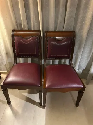 Silla confidente polipiel