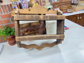 Estantería de dos estantes