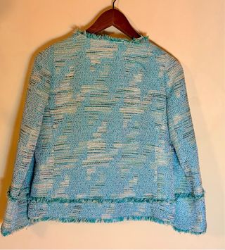 Chaqueta de tweed de verano Purificación García