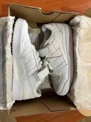 Zapatillas Adidas Forum Blancas Talla 42