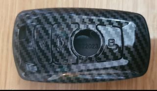 Carbon fiber car key case cover