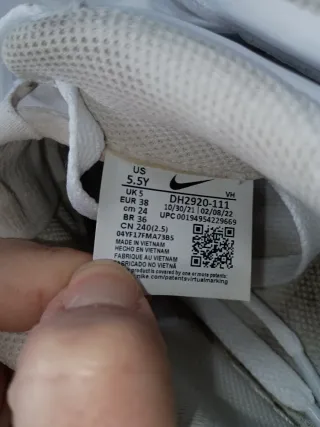 Nike Air Force 1 Bianche Taglia 38