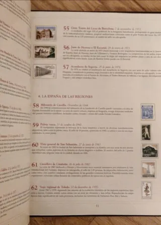 TIMBRI POSTALI - SPAGNA - LIBRO COMPLETO