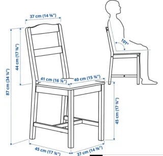 Mesa de comedor con cristal y 4 sillas tapizadas