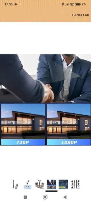 Mini cámara camuflada en bolígrafo nuevo a estrena