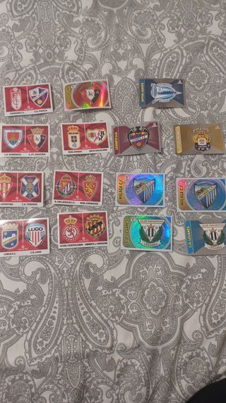 Cromos de fútbol 2016-2017, 2017-18 y 2018-19