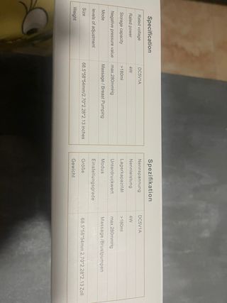 Sacaleches Eléctrico Portátil