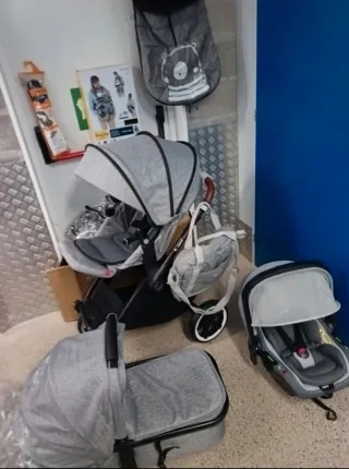 Carrito Bebe Todoterreno Jane Crosslight 3 Piezas