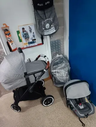 Carrito Bebe Todoterreno Jane Crosslight 3 Piezas