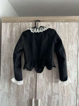 Corpiño o jubón negro fallera a estrenar