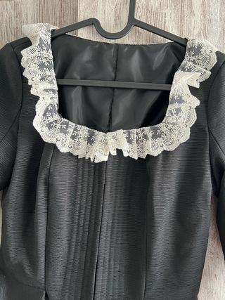 Corpiño o jubón negro fallera a estrenar