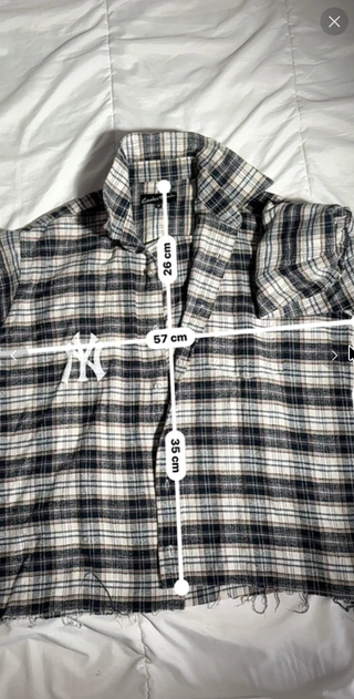 Camicia Vintage a Quadri e Righe