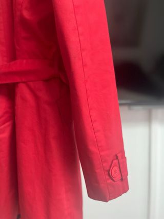 Splendido cappotto rosso foderato