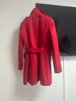 Splendido cappotto rosso foderato