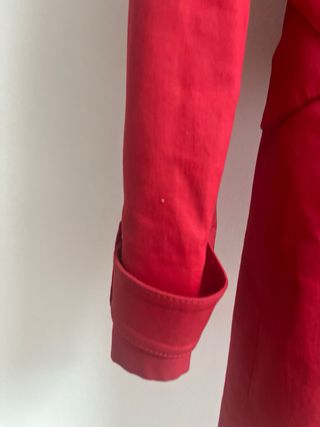 Splendido cappotto rosso foderato