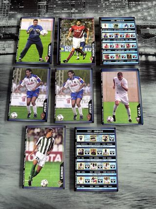 Lote 20 fichas de la liga 2004 mundicromo