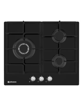 Encimera de gas Johnson 60cm 3 fuegos