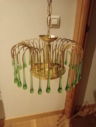 Lampara Vintage cristal Murano