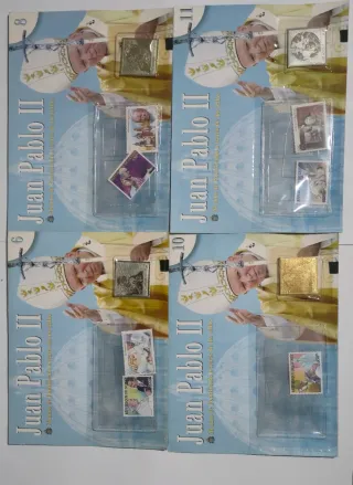 Colección Juan Pablo II 26 años en un Album Sellos