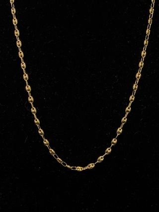 Cadena Calabrote (tipo Gucci) oro 18k