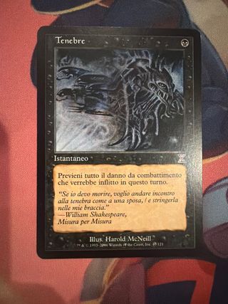 Tenebre - Magic The Gathering Carta