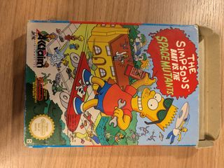 The Simpsons Bart vs Space mutants NES
