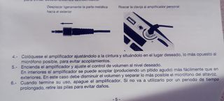 Amplificador Personal Compacto Fonestar FAP-10