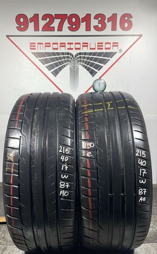 215 40 17 W DUNLOP RUEDA AL 90% VIDA UTIL