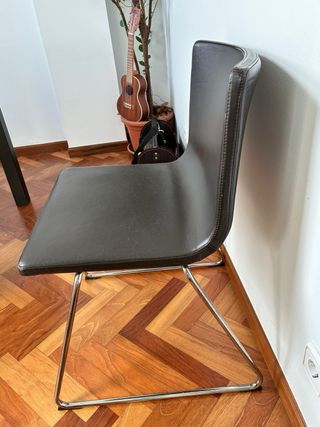 Sillas en piel ikea