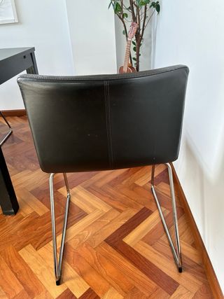 Sillas en piel ikea