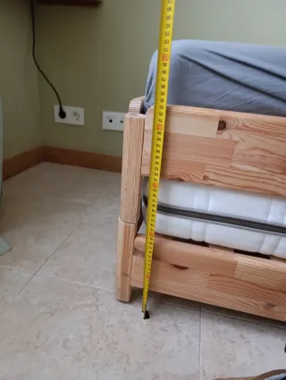 Cama nido de 80 con colchones de espuma