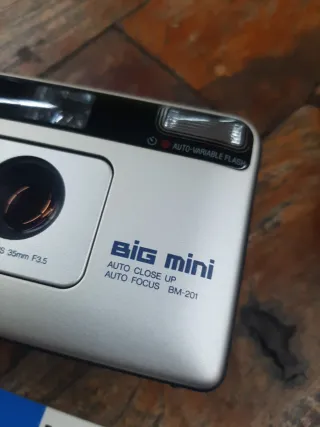 Konica big mini bm 201 nueva a estrenar!
