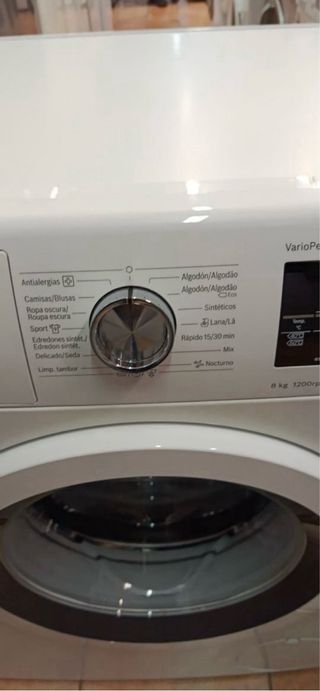 LAVADORA BOSCH 8 kg