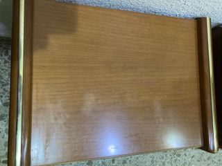 Cama matrimonio + 2 Mesitas de noche y 2 Lámparas