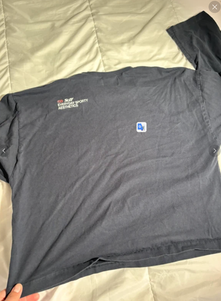 Camiseta Manga Larga Scuffers Azul Simple