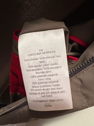 Chaqueta tipo bomber Carolina Herrera