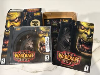 Warcraft 3 reign of chaos pc big box