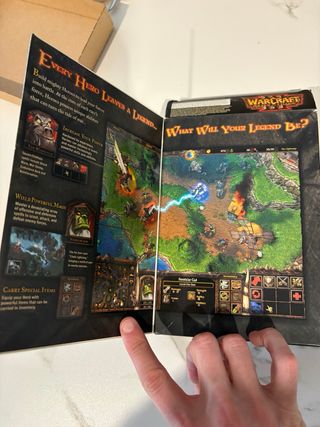 Warcraft 3 reign of chaos pc big box