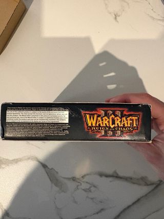 Warcraft 3 reign of chaos pc big box