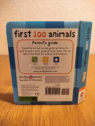 Libros cartón primeras palabras en inglés