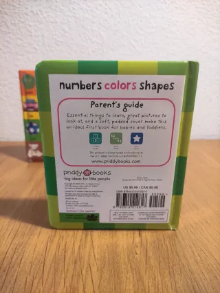 Libros cartón primeras palabras en inglés